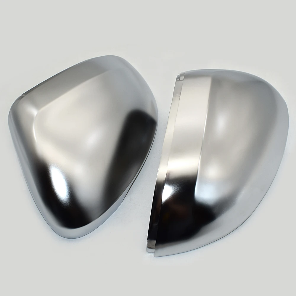 

XIANGXIXING Matt Chrome Mirror Cover Rearview Side Mirror Cap Housing For VW Passat B8 Arteon 2015-2020