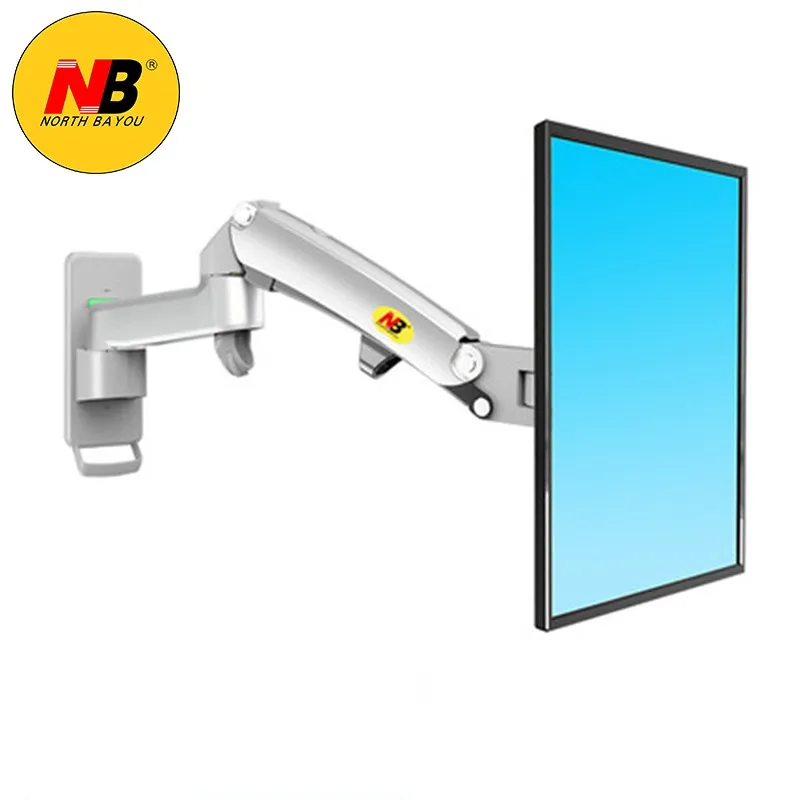 NB F300 Gas Spring 30-40 inch LED TV Wall Mount Monitor Holder Ergonomical Mount Max.VESA 200*200mm Loading 5~10kgs Black