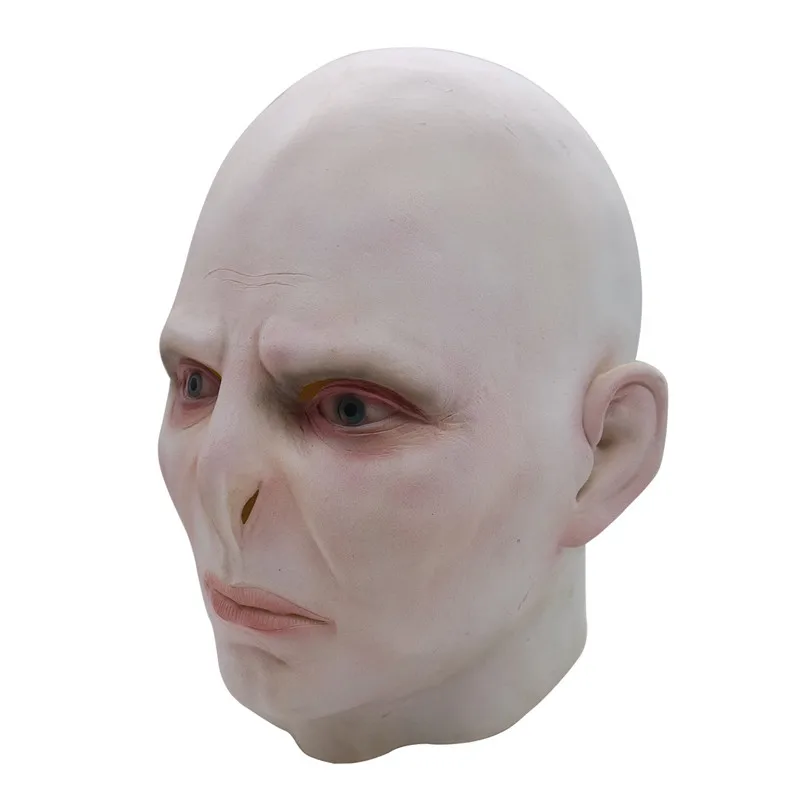 Lord Voldemort maska lateksowa maski Cosplay przebranie kostium na Halloween rekwizyty