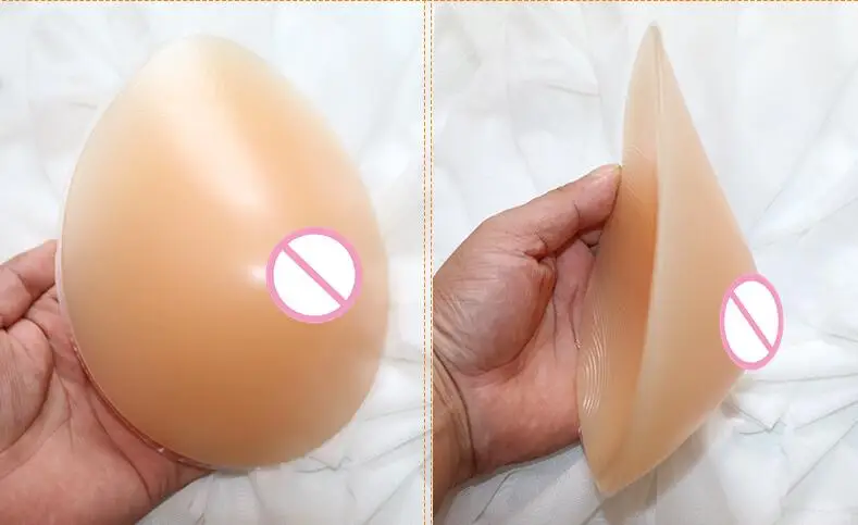 Single droplet silicone False breast prosthesis for postoperative rehabilitation of mammary gland CD crossdresser no adhesive