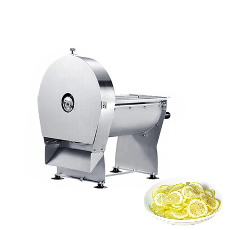 Electric Potato Chips Slicer Automatic Multi-function Vegetable Cutting Machine Commercial Carrot Ginger Lemon Slicer