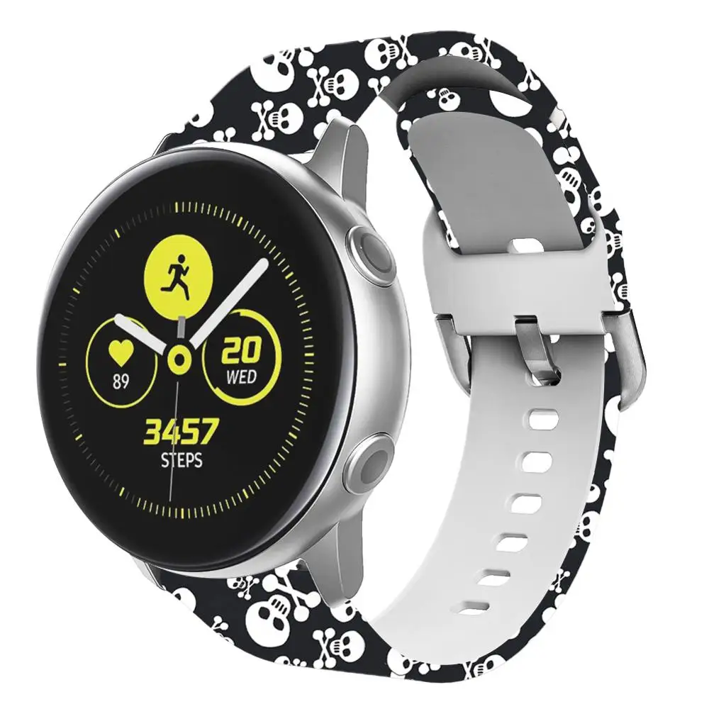 20mm pulseiras de relógio para samsung galaxy relógio substituição pulseira cinto pulseira para huawei watch2 esporte pulseira relógio inteligente