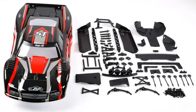 Car shell Upgrade Kit for ROVAN ROFUN KM HPI BAJA 5T