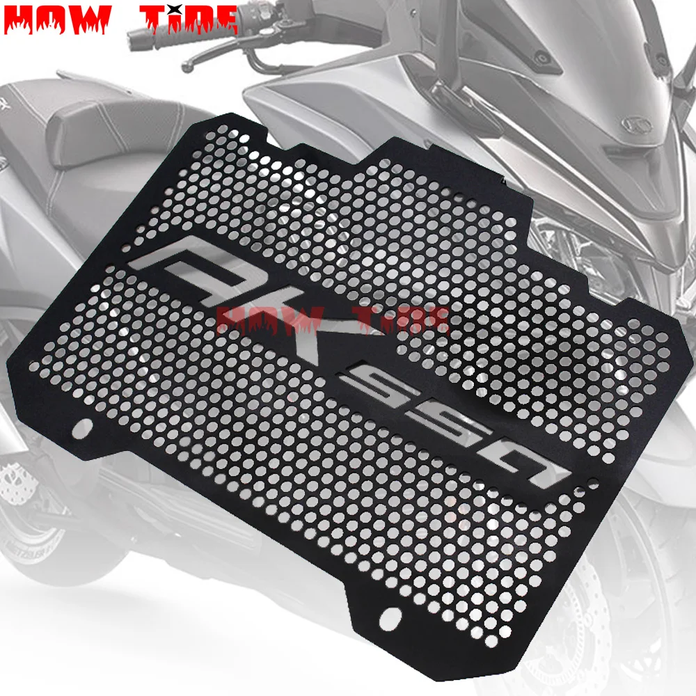 Motorcycle For KYMCO AK550 AK 550 2017 2018 Stainless Steel Motorcycle Radiator Grille Guard Cover Protector