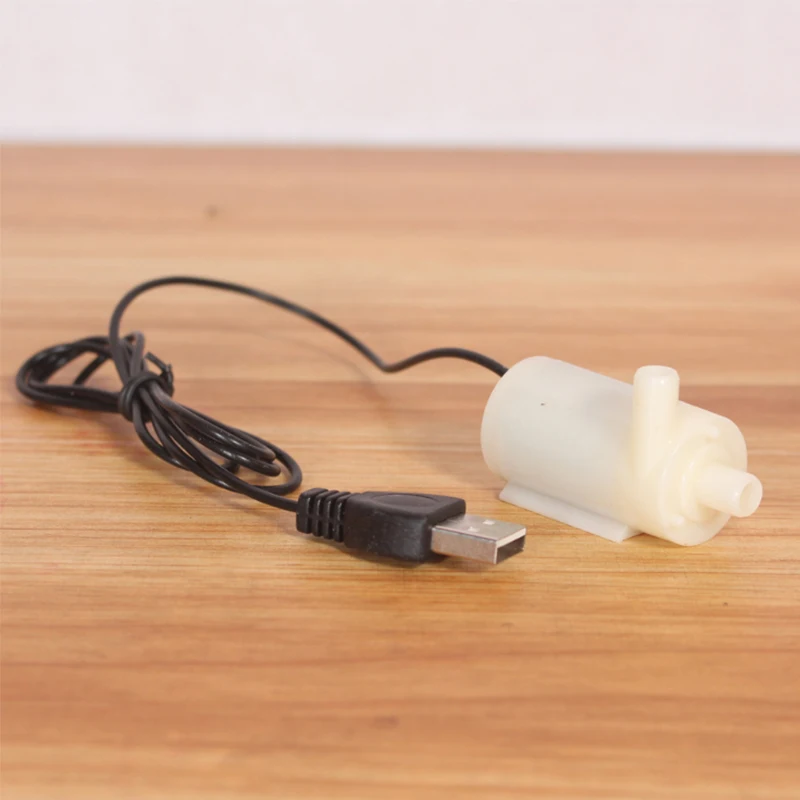 DC 5V Low Noise Brushless Motor Pump 120L/H Mini Micro Submersible Small Water Pump USB Power Supply For Fountain Water Flowers