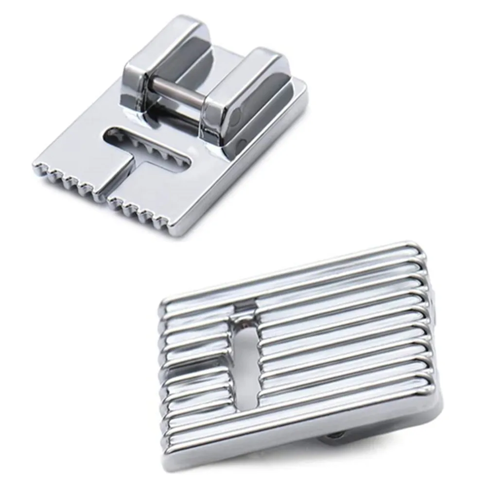 13Pcs/Set Double Twin Needles Wrinkled Sewing Presser Foot for Sewing Machine Size 2/90 3/90 4/90  sewing accessories AA7385