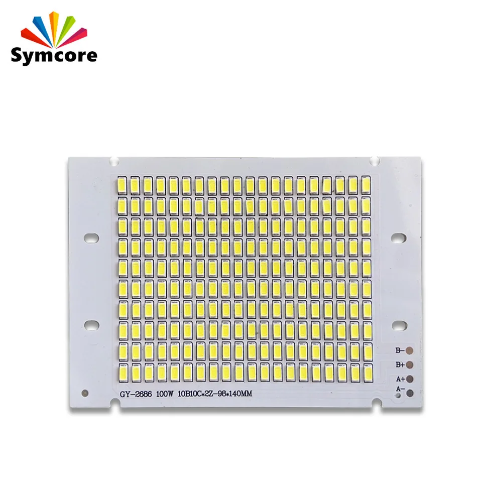 50W 100W LED SMD Chip Floodlight COB Chip SMD 5730 długa na świeże powietrze czas serwisowy DIY oświetlenie czysty/ciepły biały do reflektora