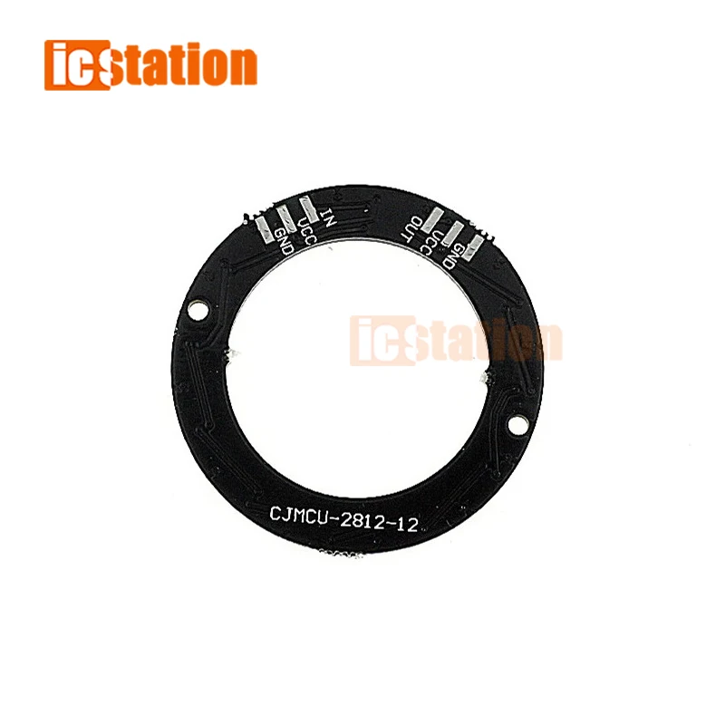 WS2812S RGB 5050 12bits LED Ring with Integrated Drivers