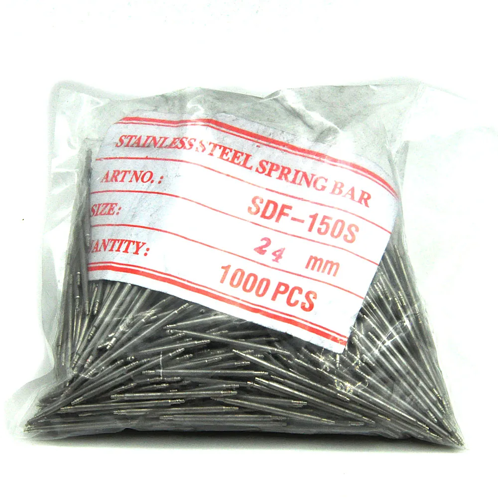 Wholesale 1000pcs/Bag SDF-150S 10mm~30mm Watchband Link Pins Watch Strap Link Bars Stainless Steel Spring Bar