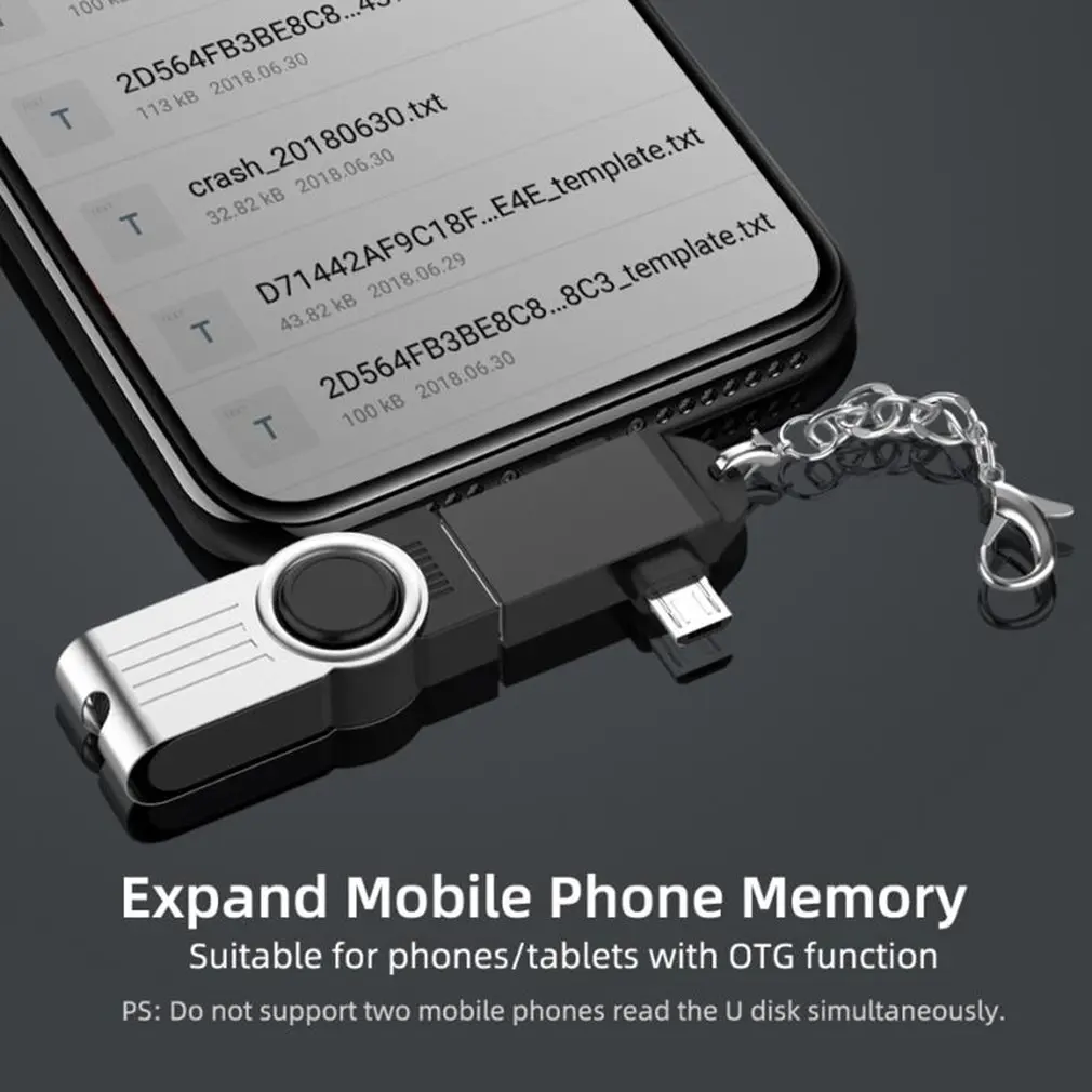 2 In 1 Typ-C USB 3,0 Weibliche Zu Micro USB OTG Adapter Für Android Telefon Daten Konverter Für tablet Festplatte Aluminium Legierung