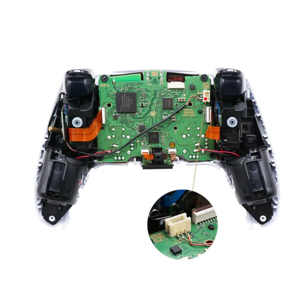 PS5 Thumbsticks Face Buttons DTF LED Kit 6-Colors Luminated D-Pad for PS5 Controller Electronic Machine Accessories