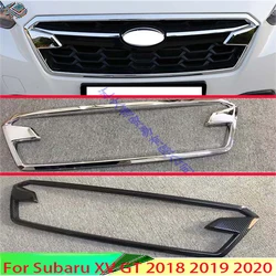 Per Subaru XV GT 2018 2019 2020 griglia centrale anteriore griglia griglia copertura radiatore striscia Trim decorazione Car Styling