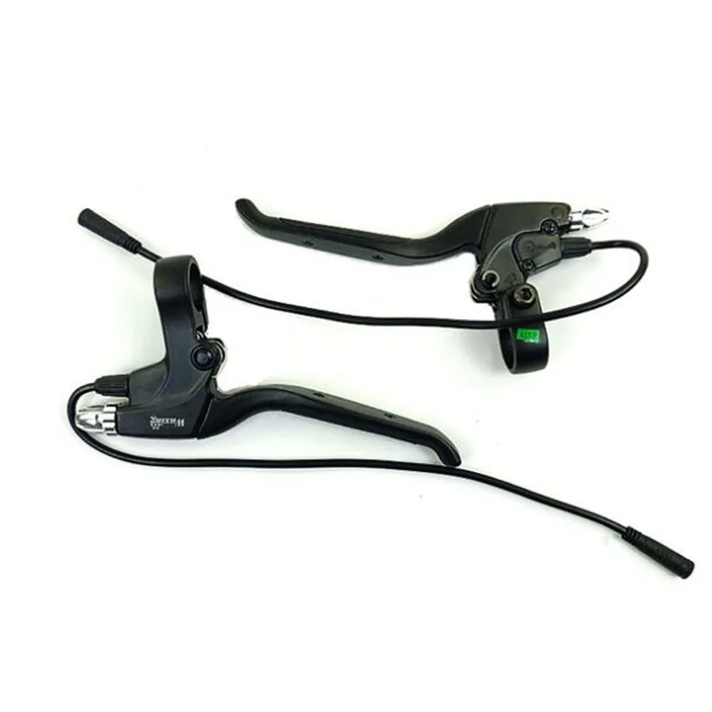 Electric Bike Clutch Brake Lever, Waterproof Plug Wuxing Electric Bicycle & Scooter Cut-off Handle, Brake Grip Ebike Spare Part