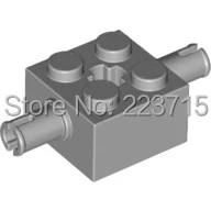 *Bearing Element 2X2 w. snaps*JH970 20pcs DIY enlighten block brick part No.30000 Compatible With Other Assembles Particles