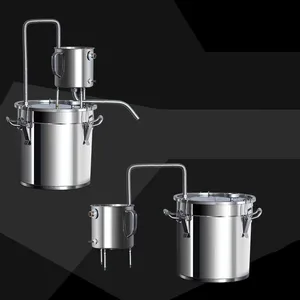 10L 22L Distillador de acero inoxidable Espíritus fabricante de vinos de alcohol Vino para agua Vino de agua esencial Kit de equipos de preparación 10 Mejor máquina de hacer alcohol de ventas - №6