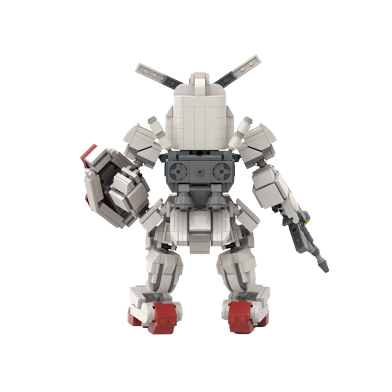 Armored Fighting Robot Comics Demon Amuro Driving Building Blocks Toys Japanese Classic Anime Machine-Warriorals Model Gift