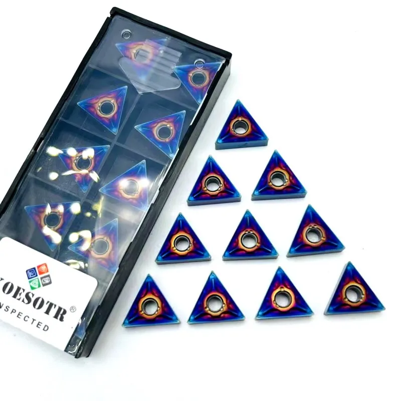 Nano blue TNMG160404 TNMG160408 MA inserto in metallo duro utensile da taglio per tornio CNC HRC55 utensile per tornitura in acciaio inossidabile