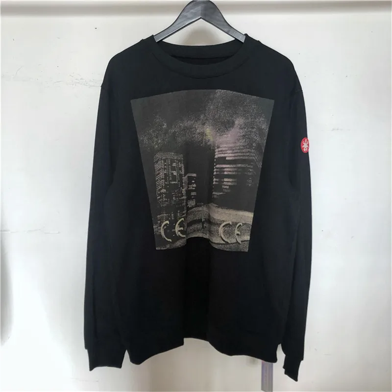 2020fw CAVEMPT C.E ホワイトラインクルーネッククルーネック男性女性
