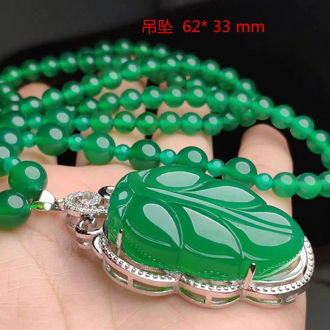 

NATURAL SQUARE GREEN JADE PENDANT WITH 925 STERLING SILVER PENDANTS NECKLACES ADD CHAIN JADE JEWELRY ROSE GOLD