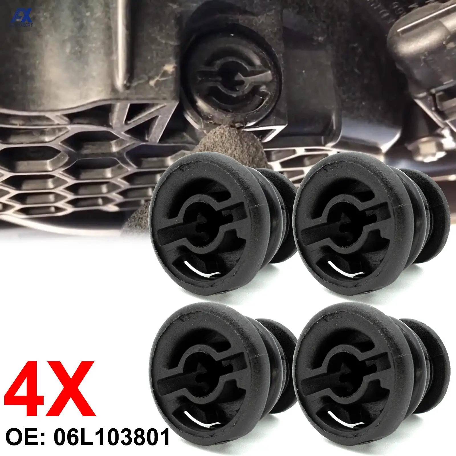 

2 Pairs Engine Oil Drain Plug Sump Pan 06L103801 For Audi A1 A3 A4 Allroad A5 Sportback A6 Q3 Q5 Q7 S3 TT For Porsche 911 Macan