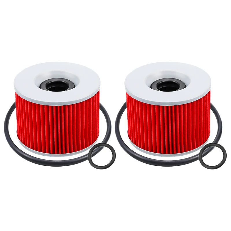 1/2/4 Motorcycle Oil Filter for Kawasaki EL250 Eliminator 250 EL252 EX250R Ninja 250 GT550 GT750 KR650 GPX250R GPX600R GPX750R