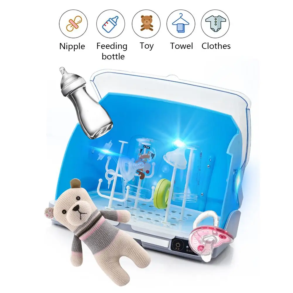 Baby Bottle Sanitizer USB UV Baby Milk Bottle Disinfection Box Steam Sterilizer For Bottle Cleaning