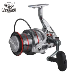 LIzard9000/10000/12000 Size Metal Body Spinning Big Sea Surf Fishing Reel Jigging Trolling Long Shot Casting for Carp Salt Water