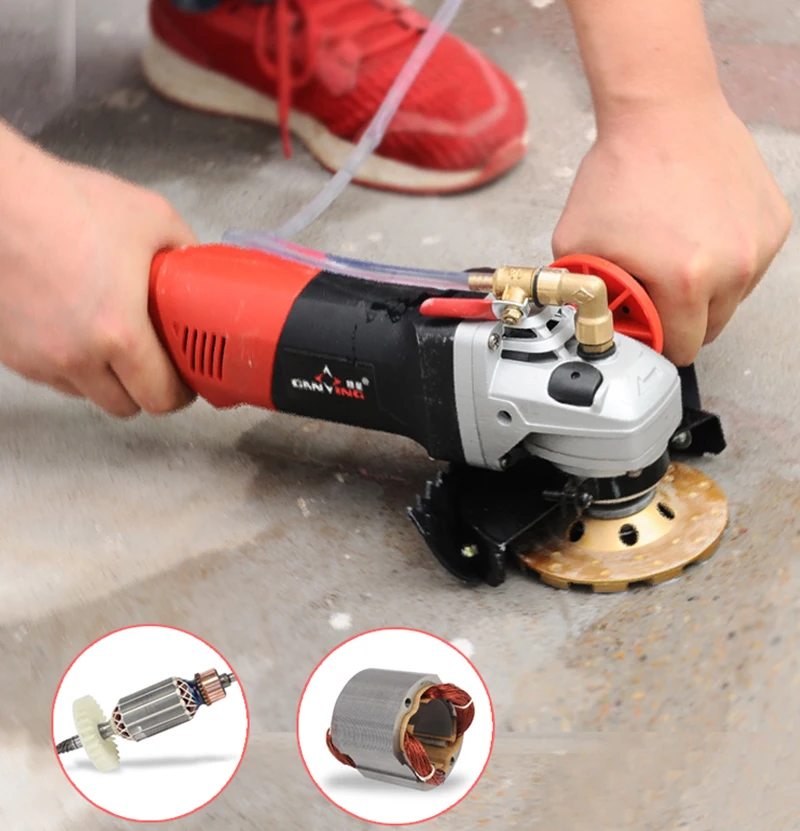 Water Polishing Machine Marble Stone Polisher Wet Water Miller Grinder Sander Water Milling Machine hand grinder for Tile