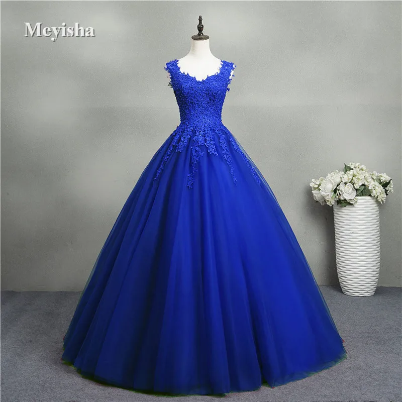 ZJ8076 Customized Ball Gowns Sweetheart Blue Purple Red Champagne 2025 Dress for Quinceanera Dress with Pearls Plus Size 2-26W