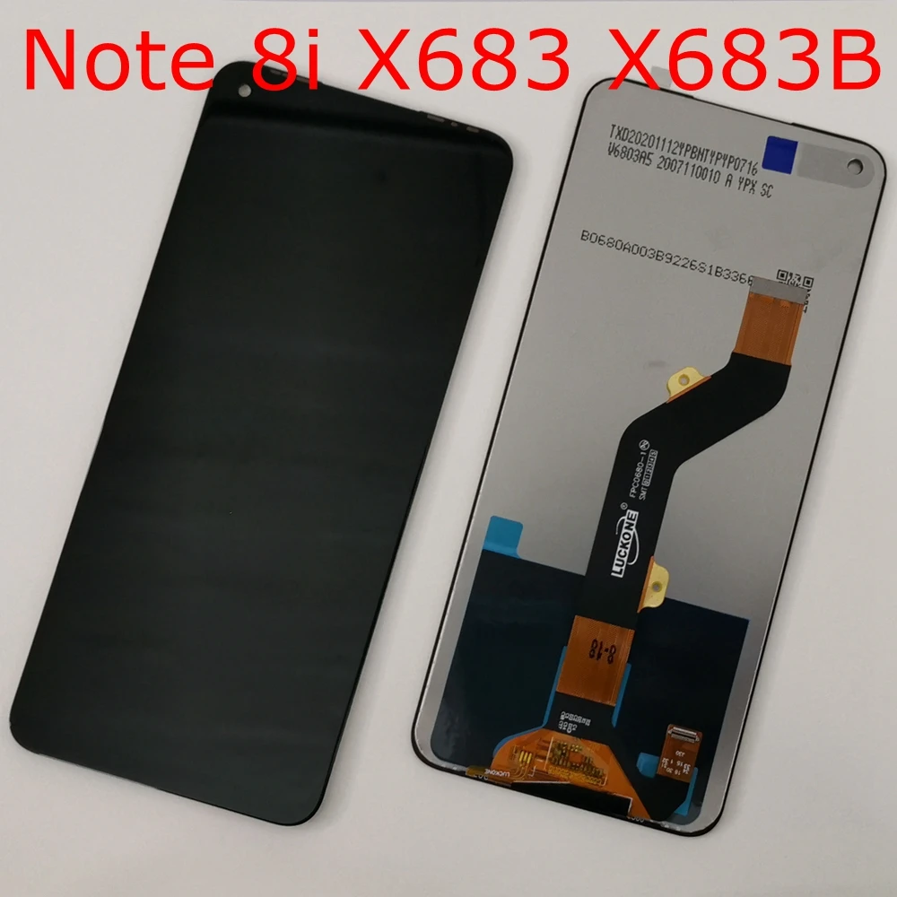 100% New Tested LCD Display For Infinix Note 8 X692 LCD And Touch Screen Assembly For Infinix Note 8i X683 X683B LCD Sensor