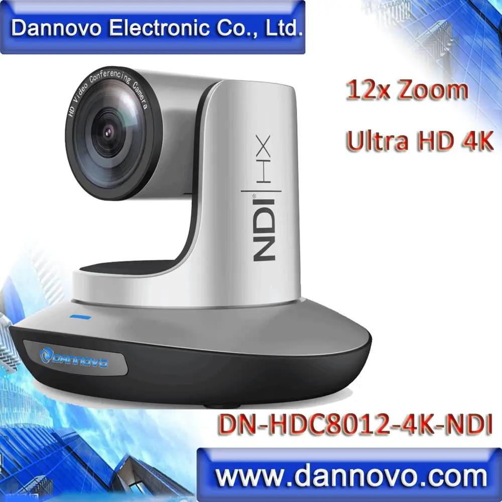 

Free Shipping: DANNOVO 4K NDI Hx PTZ Camera for Distance Learning, 12x Zoom H.265 IP Live Streaming Camera(DN-HDC8012-4K-NDI)