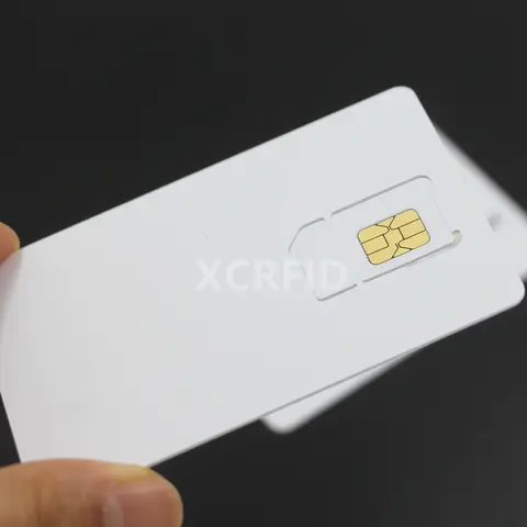 쓰기 가능 프로그래밍 가능한 빈 SIM USIM 카드 4G LTE WCDMA GSM 나노 마이크로 SIM 카드 2FF 3FF 4FF 통신 운영자 용