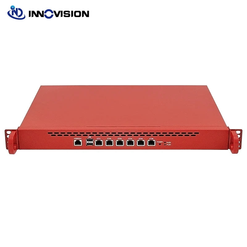 6GBe/6*RJ45 Gbe LAN rack 1U Pfsnese Firewall server Barebone supporting i3/i5,i7 processor ,2*SFP option