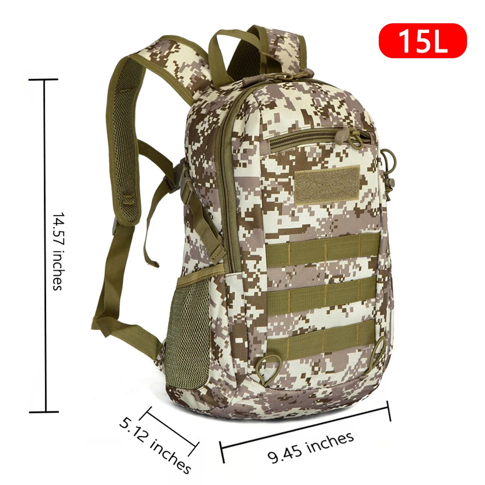 15L 20L Outdoor Hiking Bag Travel Backpack  Charge Bag Waterproof Student Backpack Small Backpack