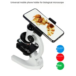 Biological Microscope Phone Holder Mobile Phone Bracket Multifunctional Photography Eyepiece Phone Stand Holder Connection