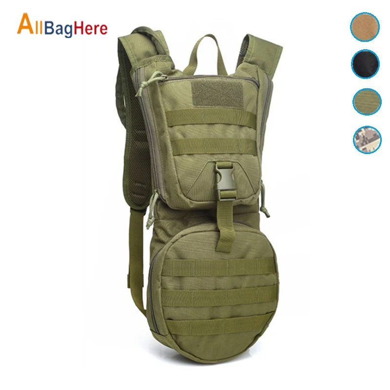 3L Outdoor Backpack Men Molle Military Tactical Hydrator Pouch Backpacks Cycling Running Camping Hiking Bag With Inner Water Bag