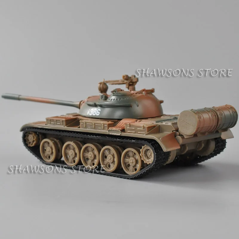 1:43 Scale Diecast Metal Military Model Toys Soviet Main Battle Tank T-55 T55 MBT Miniature Replica Collectible