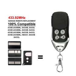 Garage Door Remote for 4330E 4332E 4333E 4335E Replacement 433.92MHz Transmitter