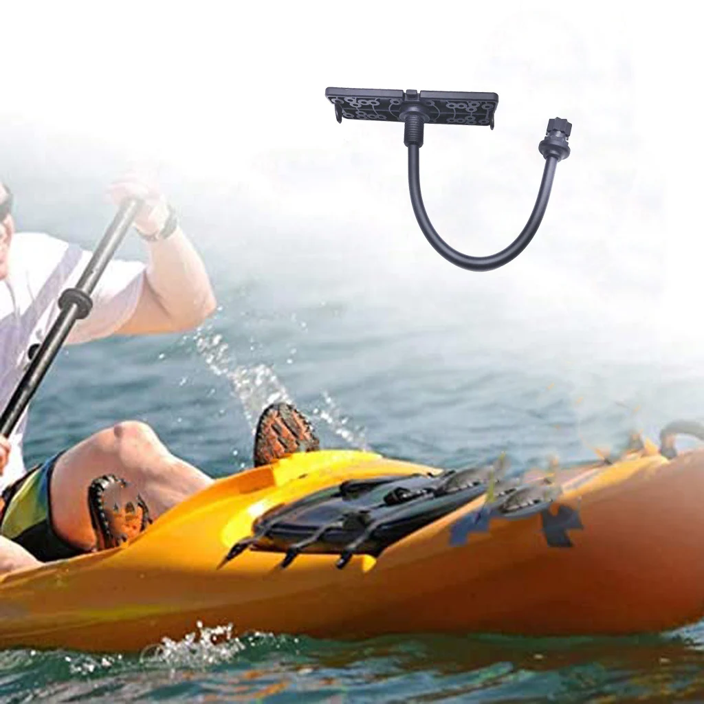 Universal Marine Kayak Electronic Fish Finder Mount Fishfinder GPS Plate Rotating Boat GPS Supporter Accessories