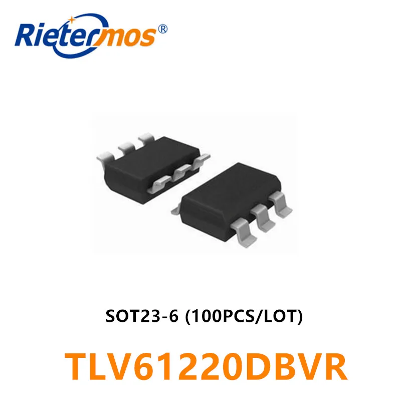 100 قطعة TLV61220DBVR TLV61220 SOT23-6 الأصلي