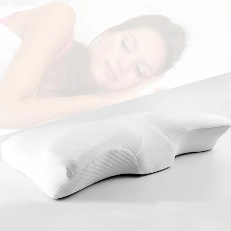 

Large butterfly memory pillow Contoured Orthopedic Memory Foam Pillow for Neck Pain Cervical Neck Health Care orthopedic Pillows