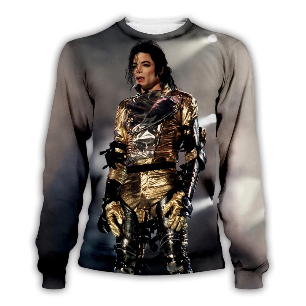 PLstar Cosmos Pop King Legend Singer Musician Michael Jackson Streetwear Pullover Colorful 3DPrint Men/Women Harajuku Hoodies 14