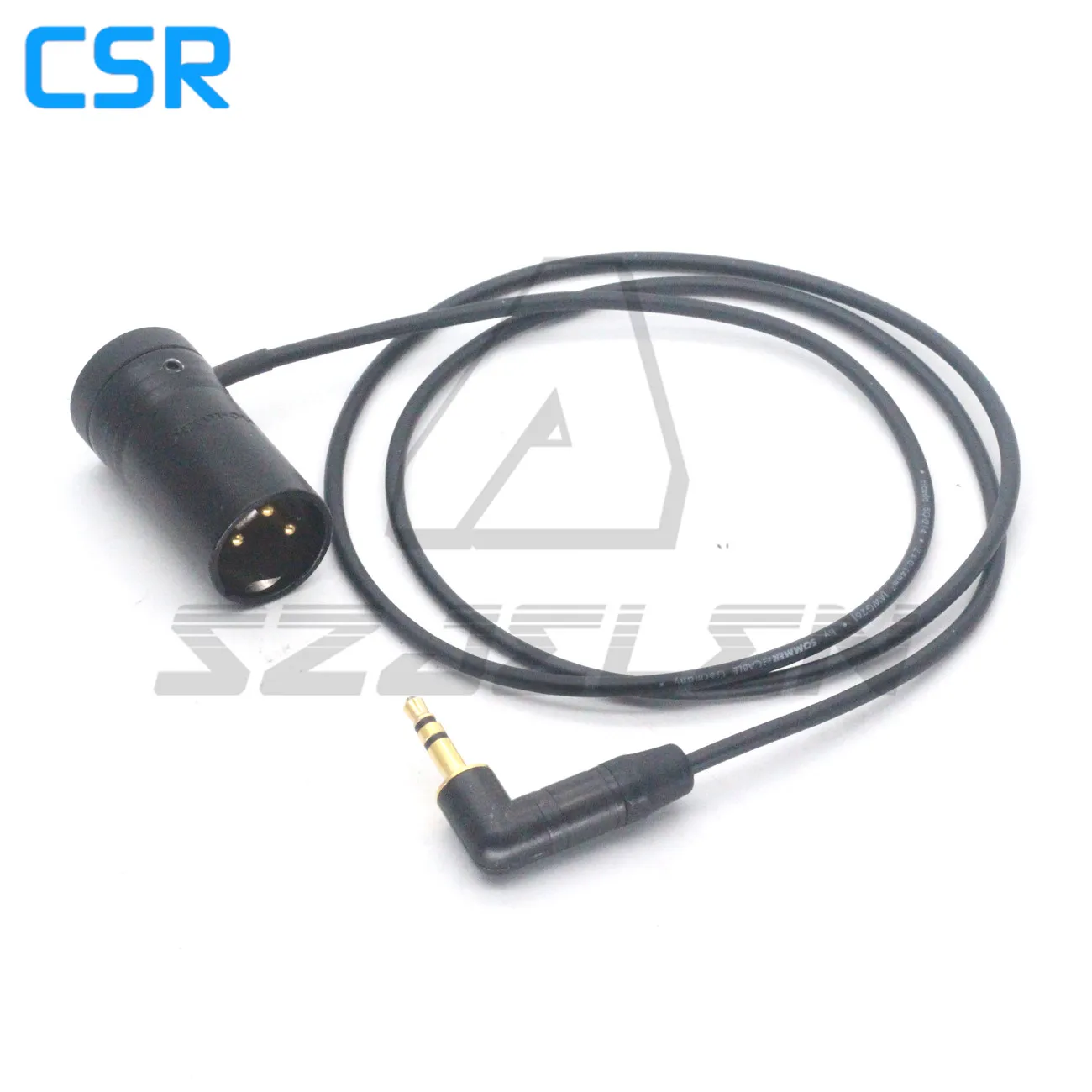 Imagem -05 - Cabo de Áudio Baixo-perfil Xlr Neutrik 3pin Xlr Macho para Linha de Áudio 3.5 Use Sommer Sod14