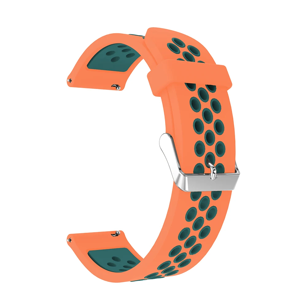 Cinturino da polso sportivo in silicone per Xiaomi Huami Amazfit GTR 47mm 42mm cinturino per cinturino di ricambio per orologio Huami Amazfit