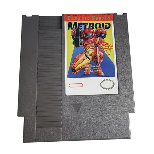 Imagen 1 del producto Metroid-cartucho de juego para consola, Tarjeta Única de 72 pines, NTSC y PAL