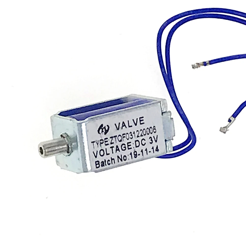 Mini électrovanne N/O DC 3V, vanne électrique normalement ouverte, sphygmomanomètre Rist, commande électronique, vanne d'air accessible