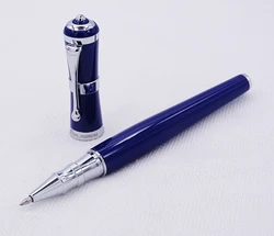 Fuliwen 2051 Metal Rollerball Pen, Fresh Fashion Style Fine Point 0.5mm Beautiful Colors for Office Home School, Men and Women