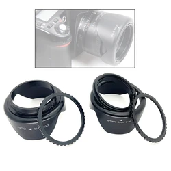 Reversible Screwed Flower Petal Sunshade Lens Hood 49mm 52mm 55mm 58mm 62mm 67mm 72mm 77mm for DSLR Camera 49 52 58 62 67 72 77