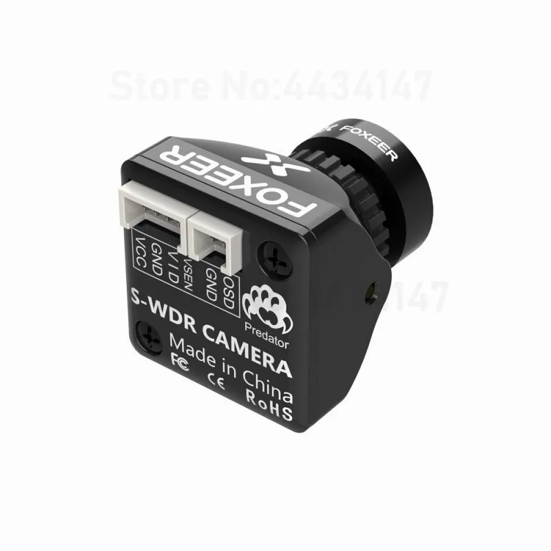 Foxeer Predator Micro V5 Camera 16:9/4:3 PAL/NTSC switchable M8 1.7mm lens 4ms Latency Super WDR FPV Camera for FPV RC Drone