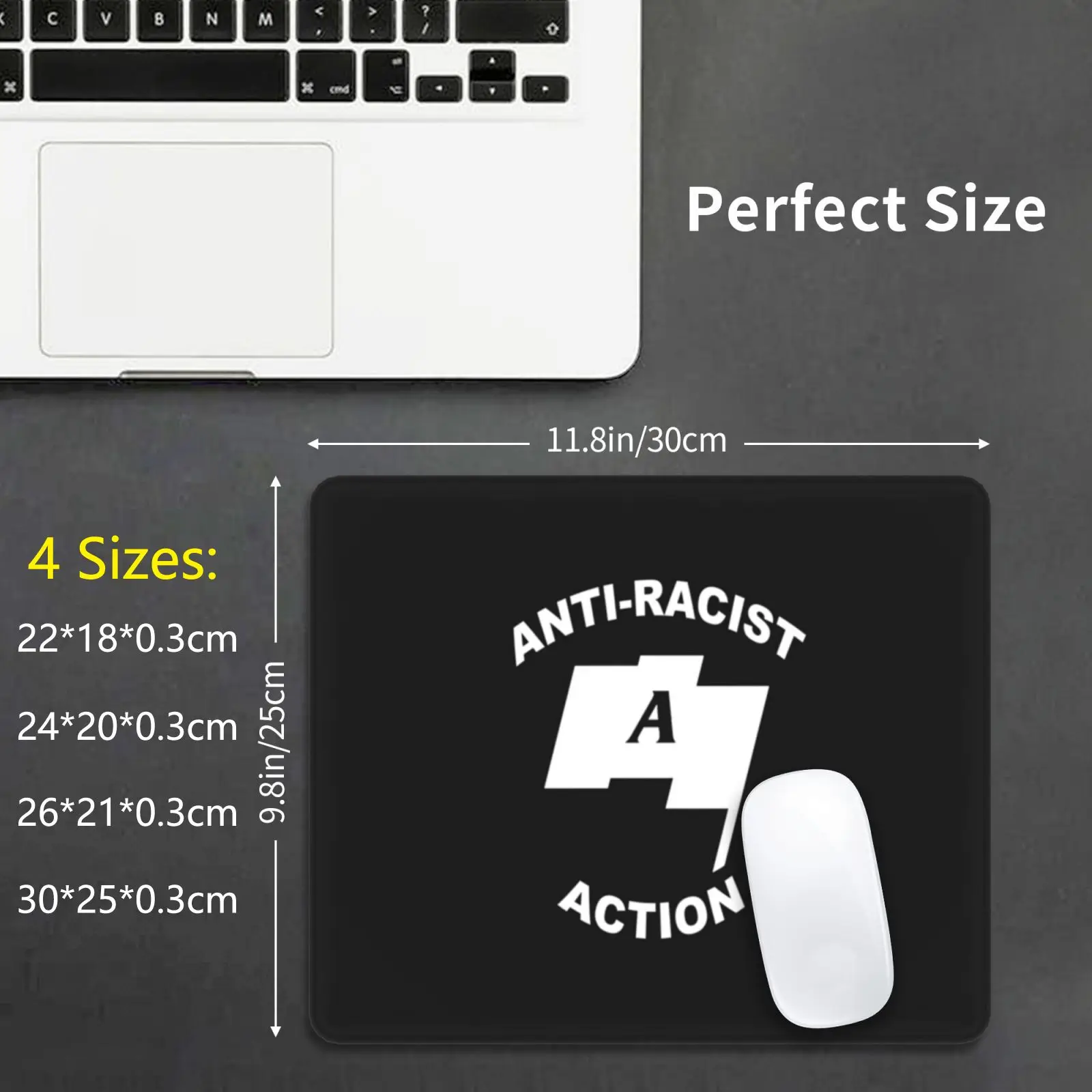 Anti-Racist Action Mouse Pad DIY Print Anti Racist Action 1017 Alyx 9sm National Bail Out Campaign